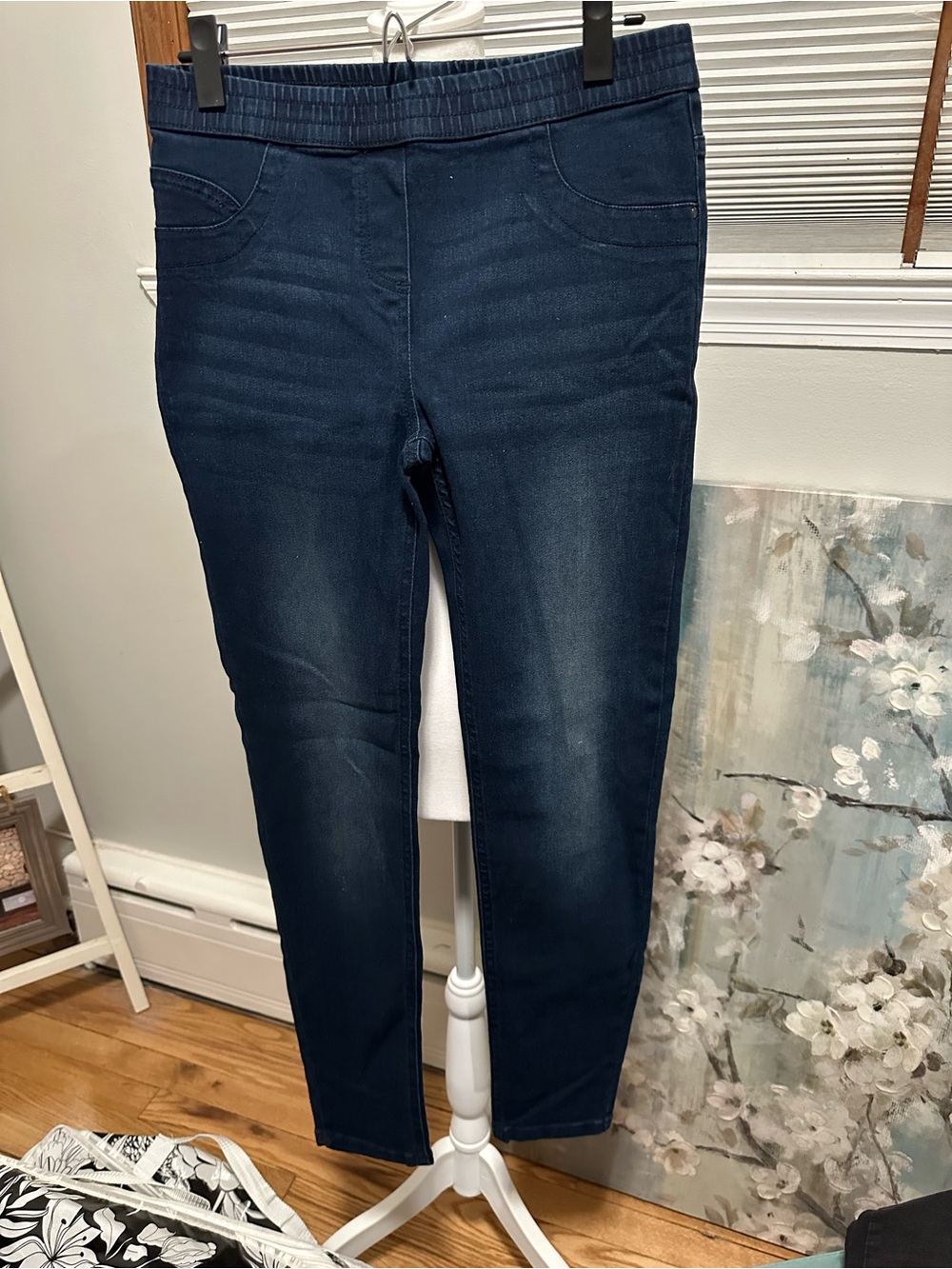Just Love Dark Blue Pull-On Jeggings